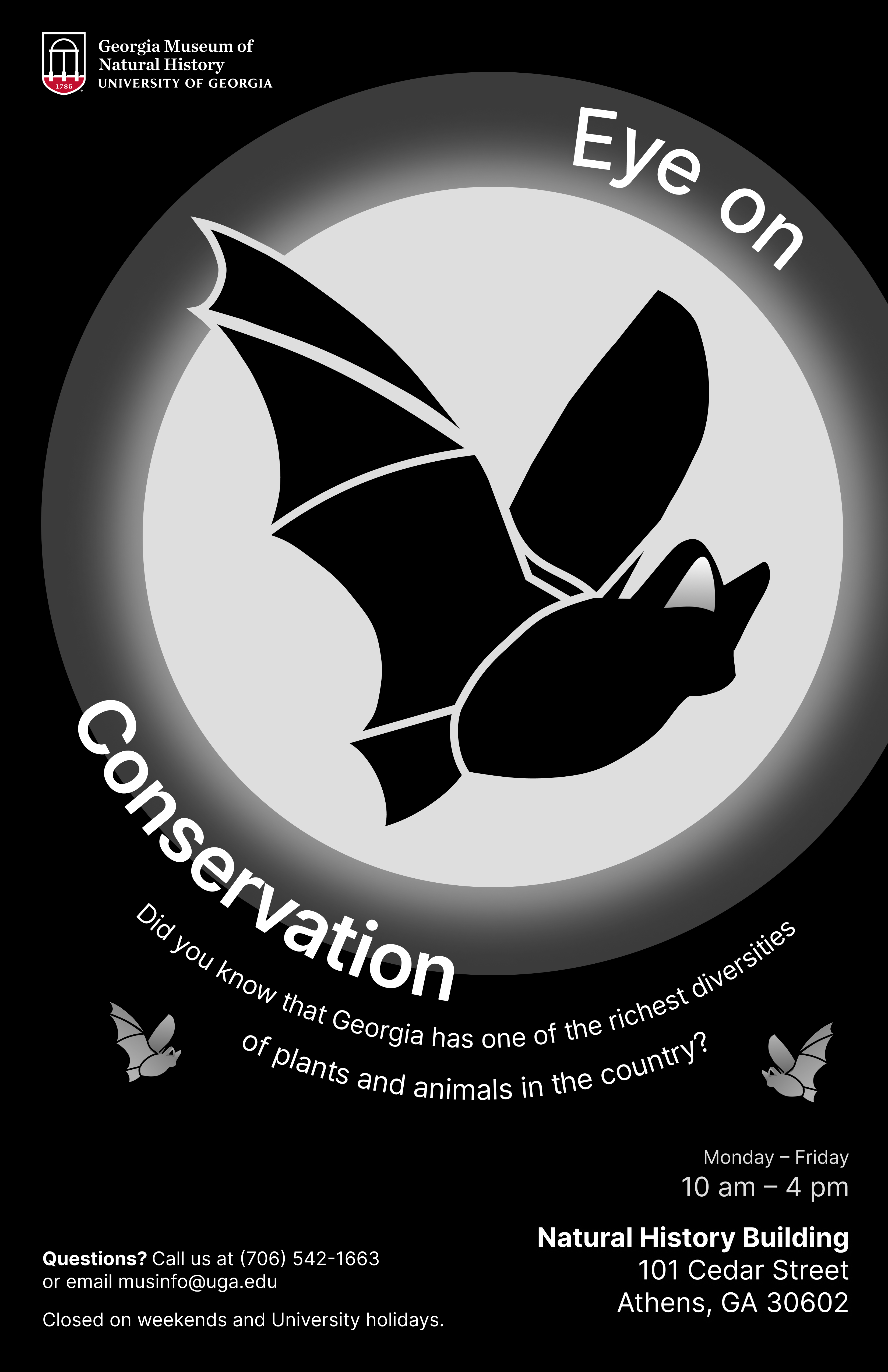 Black and white RAD poster iteration 4